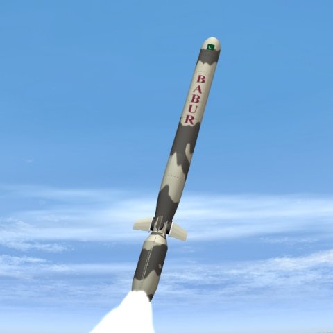 pakistan hatfvii babur cruise missile 3D Model .c4d .max .obj .3ds .fbx .stl .blend 