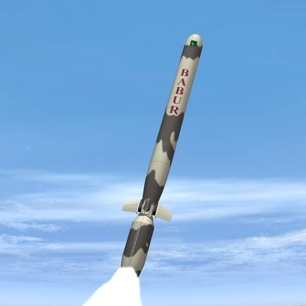 pakistan hatfvii babur cruise missile 3D Model .c4d .max .obj .3ds .fbx .stl .blend 