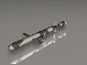 pakistan hatfvii babur cruise missile 3D Model