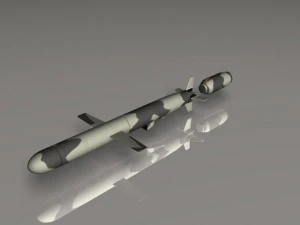 pakistan hatfvii babur cruise missile 3D Model