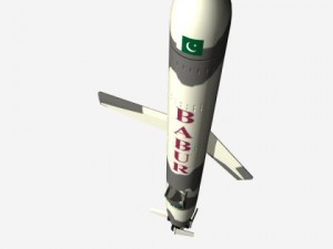 pakistan hatfvii babur cruise missile 3D Model