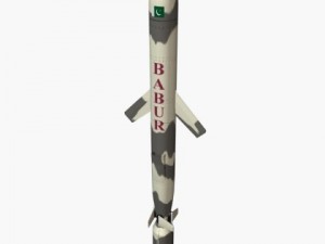 pakistan hatfvii babur cruise missile 3D Model