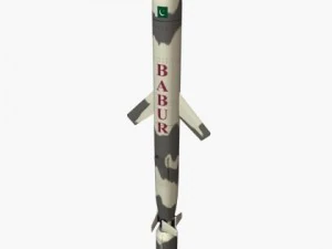 pakistan hatfvii babur cruise missile 3D Model