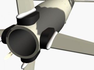 pakistan hatfvii babur cruise missile 3D Model