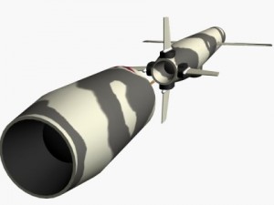 pakistan hatfvii babur cruise missile 3D Model