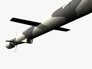 pakistan hatfvii babur cruise missile 3D Model