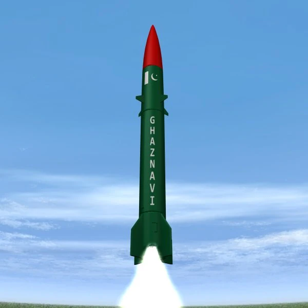 pakistan hatfiii srbm missile 3D Model .c4d .max .obj .3ds .fbx .stl .blend