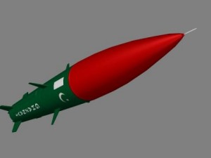 pakistan hatfiii srbm missile 3D Model