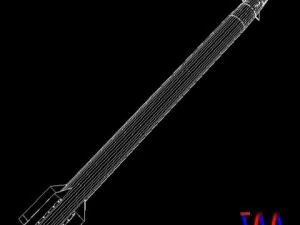 pakistan hatfix bsrbm missile 3D Model