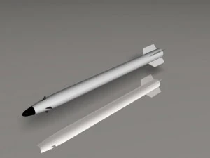 pakistan hatfix bsrbm missile 3D Model