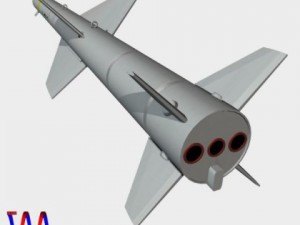 mar1 arm missile brazil 3D 模型