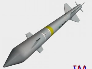 mar1 arm missile brazil 3D 模型
