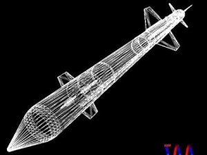 mar1 arm missile brazil 3D 模型