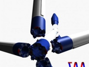 iranian safir2 block ii rocket concept 2 3D Model