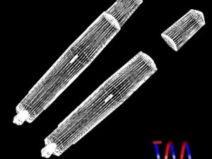 us thor irbm missile 3D Model