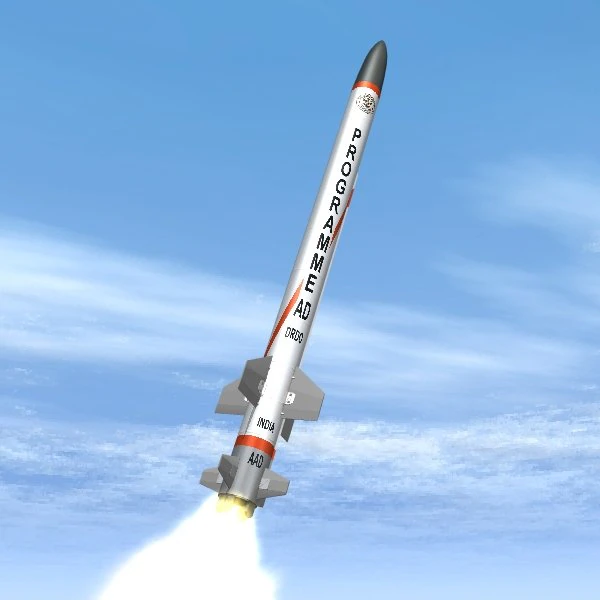 drdo aad sam missile 3D Model .c4d .max .obj .3ds .fbx .stl .blend 