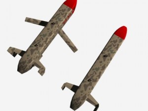 pakistan hatfviii raad cruise missile 3D-Modell