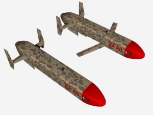 pakistan hatfviii raad cruise missile 3D-Modell