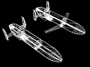 pakistan hatfviii raad cruise missile 3D-Modell