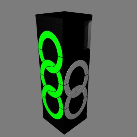 missing link puzzle 3D Модель .c4d .max .obj .3ds .fbx .stl .blend 