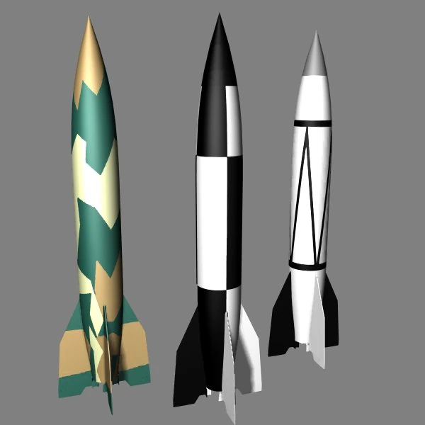 german v2 set 3D Model .c4d .max .obj .3ds .fbx .stl .blend 