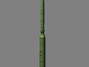 dprk taepo dong 2 icbm 3D Model