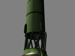 dprk taepo dong 2 icbm 3D Model