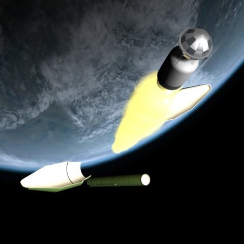 dprk taepo dong 2a slv rocket Modello 3D .c4d .max .obj .3ds .fbx .stl .blend 