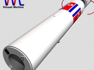 dprk unha3 slv rocket Model 3D