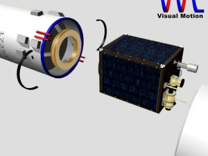 dprk unha3 slv rocket 3D Model