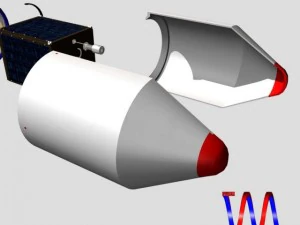 dprk unha3 slv rocket 3D Model