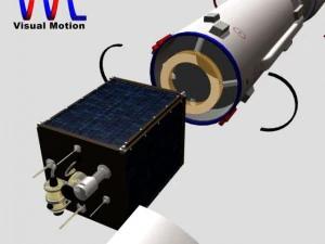 dprk unha3 slv rocket 3D Model