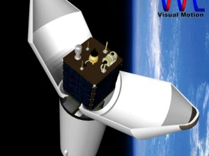 dprk kwangmyongsong 3 satellite 3D Model