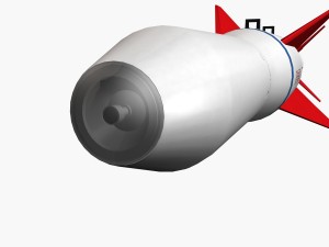 iranian agm379 zoobin asm missile 3D Model