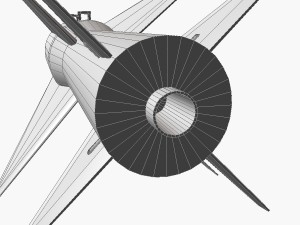 iranian agm379 zoobin asm missile 3D Model