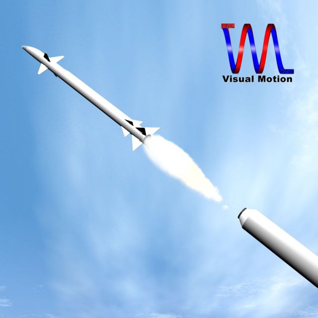 israeli stunner missile 3Dモデル .c4d .max .obj .3ds .fbx .stl .blend 