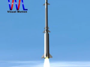israeli stunner missile 3D Model