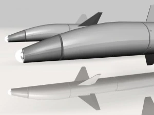 israeli stunner missile 3D Model