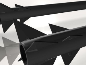 israeli stunner missile 3Dモデル