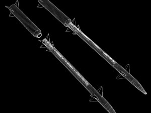israeli stunner missile 3Dモデル