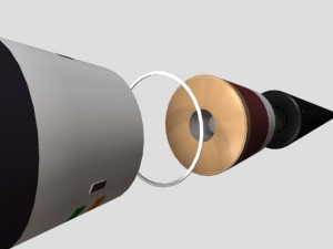 drdo agni501 test missile 3D Model