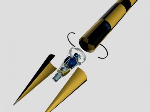 israeli arrow 3 missile 3D-Modell