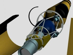 israeli arrow 3 missile 3D Model
