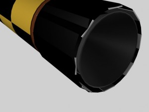 israeli arrow 3 missile 3D-Modell