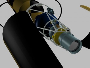 israeli arrow 3 missile 3D-Modell