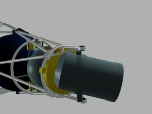 israeli arrow 3 missile 3D Model