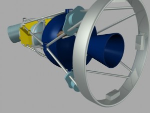 israeli arrow 3 missile 3D-Modell