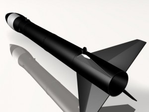us army mrg1a honest john missile Modelo 3D