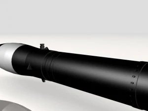 ej&eacute;rcito estadounidense mrg1a honesto john misil Modelo 3D