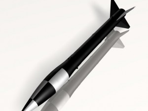 us army mrg1a honest john missile Modelo 3D
